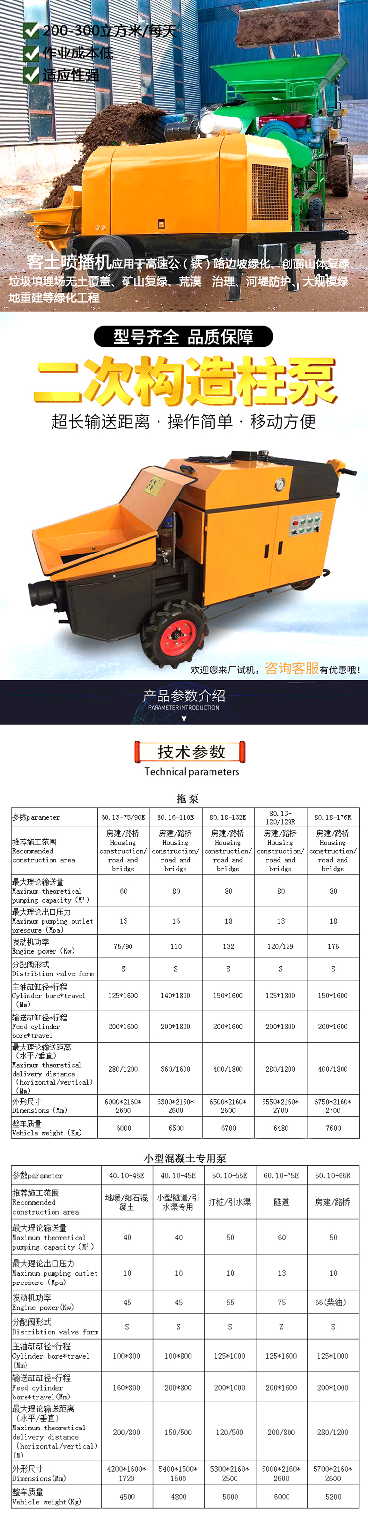 柴油拖泵、電機(jī)拖泵、拖泵、強(qiáng)制式拖泵、隧道拖泵、細(xì)石混凝土泵、砂漿泵、碎石泵、地泵